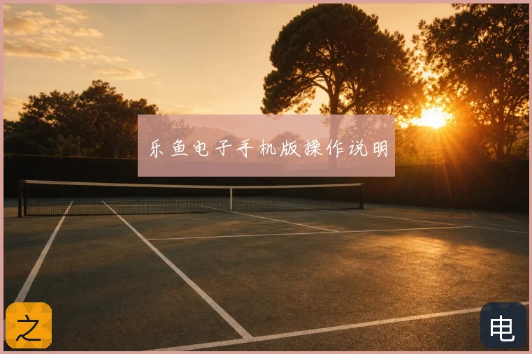 乐鱼电子手机版操作说明